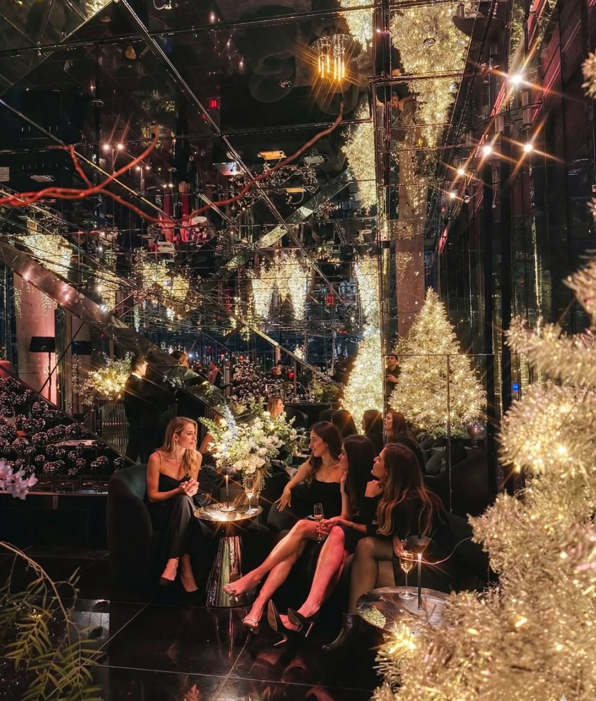 Stylish interior of SUMMIT Events, featuring elegant decor and cozy seating for gatherings and events.